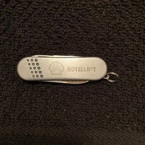 Vintage Shell “Rotella” Oil Pocket Grooming Tool.